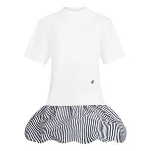 Patou Women Mix Faille T-Shirt Dress